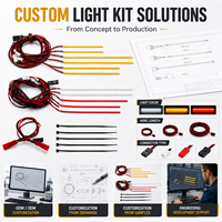 Kit d'éclairage LED complet, phare, feu arrière, feux latéraux pour voiture RC 1/8 Infraction 3S BLX 223S, pièces de mise à niveau pour voiture de route