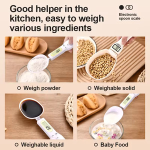 베이킹 및 요리 용 미니 디지털 가정용 디지털 플라스틱 스푼 저울 주방 무게 측정 도구 - Product Image 5