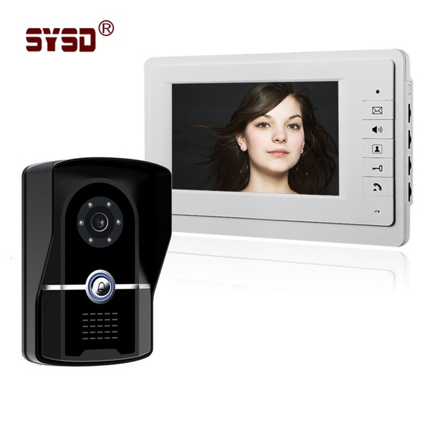 High-Definition Wired Video Smart Doorbell System Night Vision Waterproof Intercom Access Control Door Phone Security Access