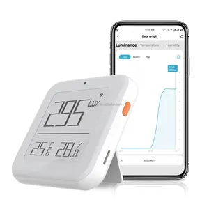 최신 판매 TUYA 지적인 가벼운 과민한 온도 및 습도 미터 Zigbee/Bluetooth 버전