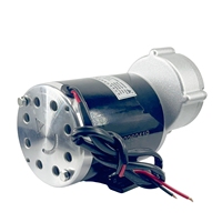 Motor DC 450W 24V/36V/48V Brushed Permanent Magnet Gear untuk Sepeda Listrik/Sepeda Roda Tiga & Skuter, Penggunaan Rumah Pintar MY10120Z