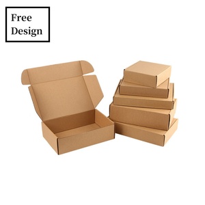 Bán buôn kích cỡ khác nhau phân hủy sinh học dễ dàng-to-gấp sóng Hội Đồng Quản Trị Vận chuyển cứng nhắc bưu phẩm hộp giấy - Product Image 2