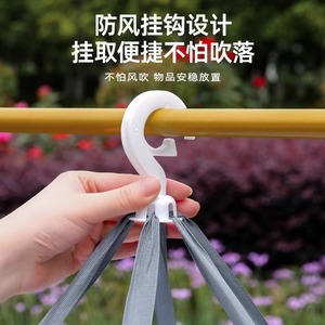 NKLAI4AB Filet de séchage rond pliable pour légumes, vêtements, aliments, type sur pied, utilisation en cuisine, sac en maille anti-mouches - Product Image 5