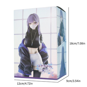 Nueva Máscara de PVC para Ensamblar, Figura de Chica You <span class=keywords><strong>Na</strong></span> Hecha a Mano, Adornos Decorativos para Escritorio - Product Image 6
