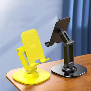 Wholesale Lemonyellow 360 Degree <b>Rotation</b> Foldable Mobile Phone Holder Tablet Cover Folding Stand Aluminum Desktop Bracket - Product Image 3