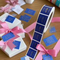 Étiquettes personnalisées en PVC imperméable, impression couleur CMYK, logo de produit personnalisé pour les bougies