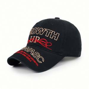 BSCI Factory Full Custom 6 Panel Vintage Waterproof Baseball Cap Washed Cotton Embroidery Logo <b>Patch</b> Image Custom Hats - Product Image 6