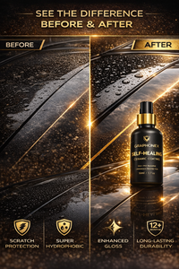 GRAPHONEX 12H Revestimiento Cerámico Autoregenerable en Aerosol Nano Líquido para Protección de Pintura de Automóviles, Escudo Hidrofóbico con Resistencia a Rayos UV, 50ml 12H - Product Image 3