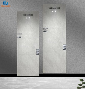 Nueva Llegada 2026: Losa de Porcelana Brillante 1200x1200mm Gris Claro para Suelos Modernos Minimalistas - Product Image 2