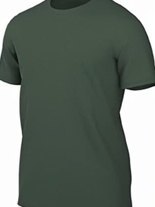 T-shirt unisexe col rond respirant et antibactérien en coton 200g, couleur unie, manches courtes, collection été 2025 - Product Image 1