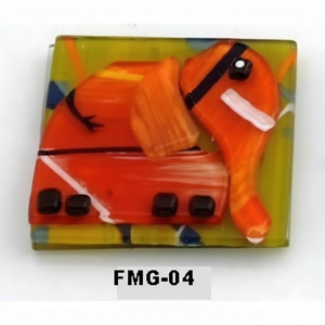 5X5 cm Verre Evil Eyes Aimant de réfrigérateur Unique et accrocheur Catégorie de produit - Product Image 1