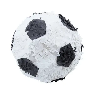 Pinata de fútbol 3D de 627215 pulgadas para niños, suministros de fiesta de cumpleaños, decoración de boda, diseño personalizado mexicana, barato, venta al por mayor, 8,7