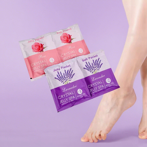 Sale da Pedicure Naturale alla Lavanda con Cristalli di Gelatina per Spa Fai-da-Te, Ammorbidente e Sbiancante per Piedi - Product Image 4