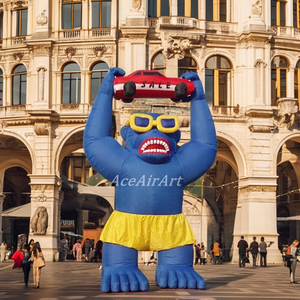 เต็นท์กอริลล่าเป่าลมได้สำหรับรถยนต์เต็นท์ทรงบอลลูนทำจากวัสดุอ็อกซ์ฟอร์ด20FT ได้กำหนดได้เองโมเดลโฆษณาสำหรับงานเลี้ยงขนาด6ม. - Product Image 3