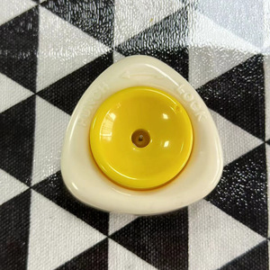 Egg Beater Manual Egg Cracker Tool For DIY Egg Piercing Convenient Use <b>White</b> And Yellow Color - Product Image 4