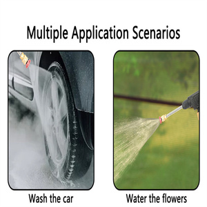 Pistolet à eau électrique haute pression portable Batterie au lithium rechargeable, outil de nettoyage commercial domestique - Product Image 4
