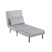Fabricant de chaises longues convertibles modernes et inclinables pour la chambre à coucher, futon pliable sur pied pour la journée