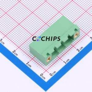 1776896 Plug-in Terminal Block Through hole Component (THT),P=5mm Connector 5mm Green Straight Pin 3P - Product Image 1