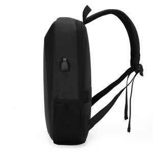 Mochila Oxford Antirrobo con Carga USB, Personalizada de Fábrica BSCI, Bolsa Impermeable de Nailon Negra para Portátiles de Negocios para Hombres - Product Image 6