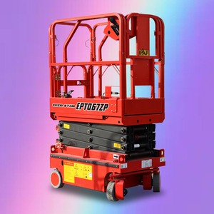 Piattaforma di Lavoro Aerea Elettrica Semovente a Forbice Idraulica 10m per Manutenzione di Stadi e Padiglioni Espositivi - Product Image 1