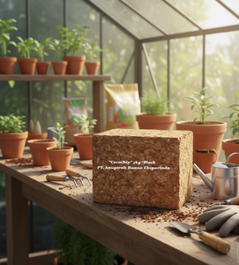 Sustrato de Fibra de Coco/Cocochip Block proporciona una estructura ideal y un control fiable del agua para cultivos - Product Image 2