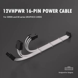 Pcie Gen 5 cáp mở rộng 90 độ 12vhpwr 16pin 6 + 2pin GPU RTX 3090ti 40 loạt máy tính để bàn 3 pces 90 độ 12vhpwr kết nối - Product Image 4