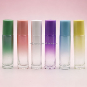 Botellas de Perfume Vacías Personalizadas al por Mayor, de Vidrio Degradado Perla, con <span class=keywords><strong>Rodillo</strong></span> para Aceites Esenciales, 5ml 10ml, <span class=keywords><strong>Precio</strong></span> Bajo de Fábrica - Product Image 5