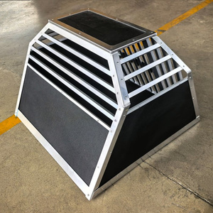 Jaula Grande para Perros de Alta Calidad con Doble Puerta, Casa Metálica para Mascotas con Bandeja de Plástico Separada para Razas Grandes - Product Image 1