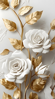 Panel Dinding PVC Gaya Modern 1220*2440 MM UV Glossy Motif Marmer Fleksibel Tahan Air Tahan Api untuk Apartemen