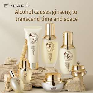 Ensemble de soins de la peau en sept pièces à base de ginseng sauvage biologique, d'acide hyaluronique, anti-âge, éclaircissant, avec sérum, crème, lotion, tonique et crème pour les yeux - Product Image 5