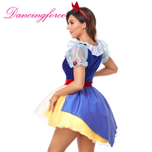 <span class=keywords><strong>Costume</strong></span> da Principessa <span class=keywords><strong>Biancaneve</strong></span> Classico M-XL, Tutù da Favola per <span class=keywords><strong>Donna</strong></span>, Abito Elegante per Feste in Maschera, Carnevale, Halloween - Product Image 6