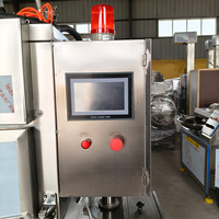 Machine à fumer industrielle chaude et froide avec contrôle PLC, four de fumage pour la fabrication de saucisses, poisson, viande, fromage