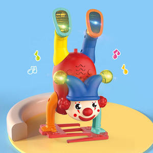 Juguete <span class=keywords><strong>de</strong></span> <span class=keywords><strong>Payaso</strong></span> Eléctrico para Caminar <span class=keywords><strong>de</strong></span> Pie <span class=keywords><strong>de</strong></span> Cabeza para Niños, Juguete <span class=keywords><strong>de</strong></span> <span class=keywords><strong>Payaso</strong></span> con Música y Luces para Niños <span class=keywords><strong>de</strong></span> 2 a 4 Años - Product Image 4