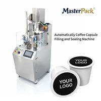 Master Pack HT-KJ20 Pasokan Langsung Pabrik Mesin Pengisian dan Penyegelan Otomatis untuk Kapsul Kopi untuk Pengolahan Kopi Skala Kecil
