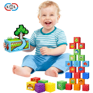 Fabricant chinois en gros de blocs magnétiques OEM ODM avec logo personnalisé, ensemble éducatif STEM, aimant en néodyme pour le temps de partage familial - Product Image 4