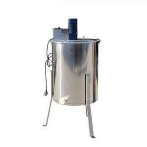 เครื่องสกัดน้ำผึ้งประสิทธิภาพสูง โครงสร้างสแตนเลส 304 แบบ 8 เฟรม พร้อมตะกร้าสแตนเลส 304SS - Product Image 1