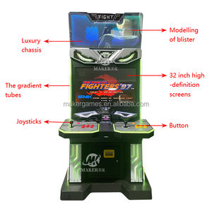 MAKER Metal <strong>Arcade</strong> Game <strong>Machine</strong> 4300 in 1 Game Street Fighting Amusement Game Video Game Cabinet Fighting <strong>Machine</strong> - Product Image 6
