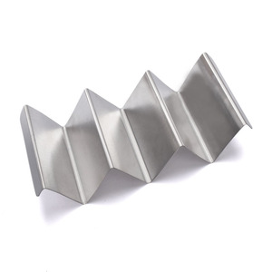 Yeni ürün mutfak restoran Taco tepsiler gıda plaka meksika Tortilla gözleme rafları paslanmaz çelik Taco tutucu - Product Image 1