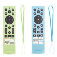 Protection en silicone pour télécommande de téléviseur intelligent LED Hisense ERF3A90, couleur personnalisée, facile à nettoyer, antichoc, vente en gros, commandes en gros pour les détaillants