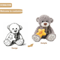 Vente en gros Peluches en peluche personnalisées ourson en peluche gros jouet en peluche pour enfants