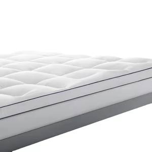 Almohadilla de <span class=keywords><strong>cama</strong></span> fija elástica de alto estilo directo de fábrica, hogar de punto de poliéster grueso personalizado para almohadillas de colchón <span class=keywords><strong>Amazon</strong></span> - Product Image 5