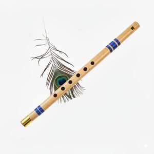 Flauta Bansuri de Bambú Hecha a Mano, Instrumento Musical Tradicional Indio para Principiantes, Práctica Musical, Tocar al Aire Libre, Regalo - Product Image 1