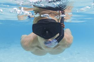 Bestway หน้ากากดำน้ำ24071แบบไร้กรอบเลนส์เดี่ยวสำหรับกีฬาทางน้ำ - Product Image 3