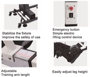 Alat Latihan Aktif Pasif Anggota Tubuh Atas AMAIN APT Peralatan Rehabilitasi Stroke Hemiplegia Mesin Latihan Lengan Pemulihan Terapi Fisik - Product Image 2