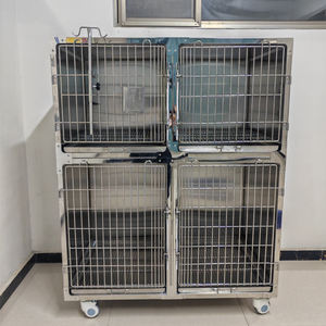 ถังออกซิเจนสุนัขเลี้ยงสแตนเลสกรงสัตวแพทย์ ICU - Product Image 2