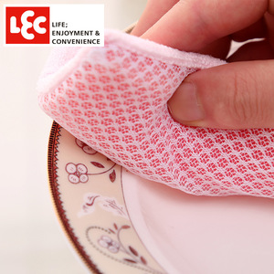 Éponge japonaise LEC pour la vaisselle, motif rectangulaire hexagonal, éponge de nettoyage pour la cuisine, éliminateur d'huile, douce pour les mains - Product Image 5