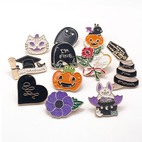 Concevez votre propre logo Épingle à chapeau en émail dur en métal multicolore traditionnel Épingle à chapeau Épingle en émail souple personnalisée Insigne Fabricant en vrac