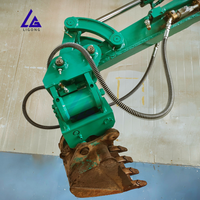 Coupleur inclinable à 90 degrés avec système hydraulique stable standard LG, faible taux de défaillance, adapté à diverses conditions de travail difficiles