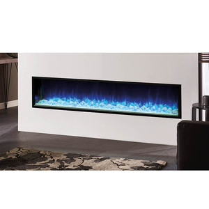 <span class=keywords><strong>Chimenea</strong></span> eléctrica lineal moderna, cristal, efecto <span class=keywords><strong>de</strong></span> hielo, ventas - Product Image 1