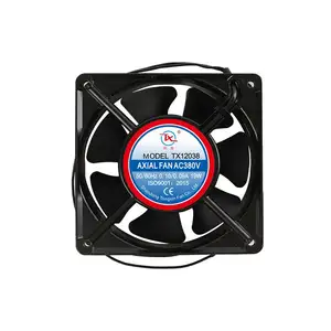 120mm cooling fan 120v ac mini axial fans 120x120x38 220v ac 12038 axial flow fans